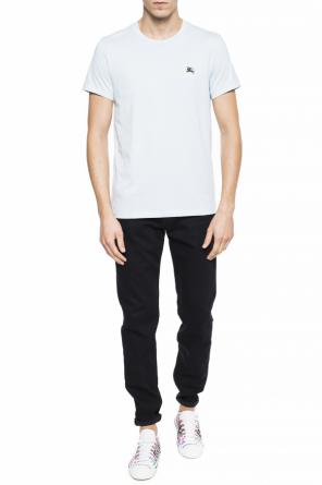 Logo-embroidered t-shirt, zdjęcie 2 Logo-embroidered t-shirt od Burberry